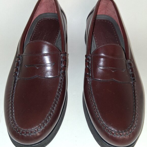 Rockport Hand Sewn Leather Penny Loafers Burgundy Size 12 M - Never Worn main image 4